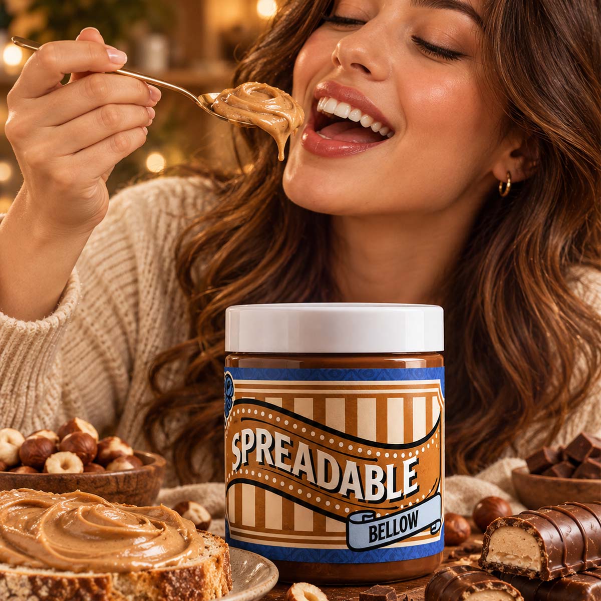 Bellow Hazelnut Chocolate Spread | Bueno Inspired