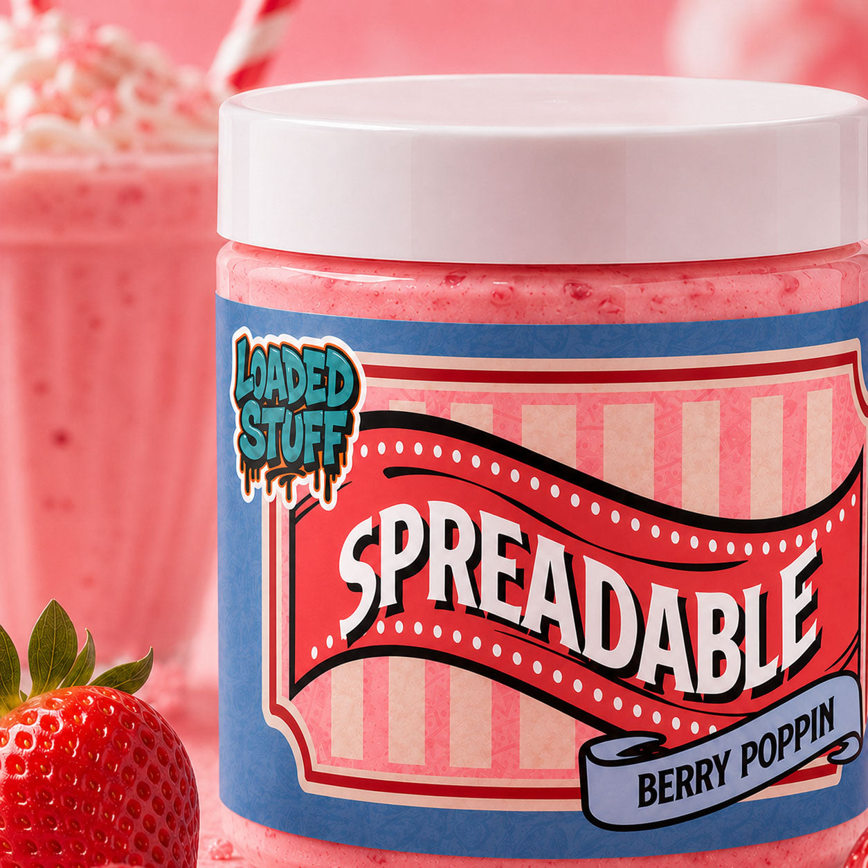 Berry Poppin Candy Spread