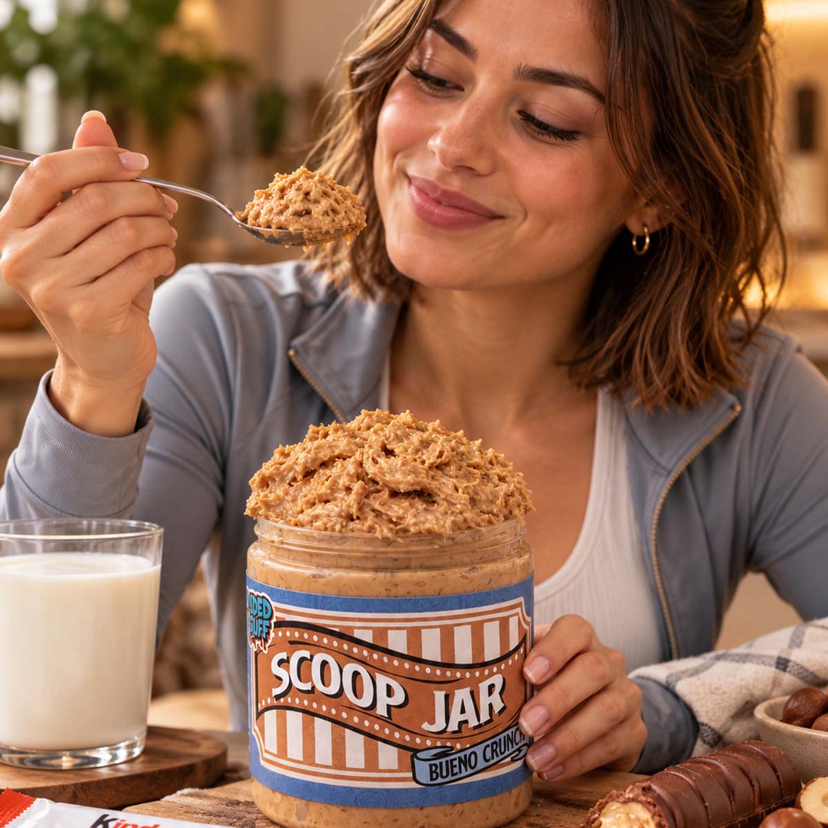 Bueno Scoop Crunch Jar | Hazelnut & Kataifi Crunch