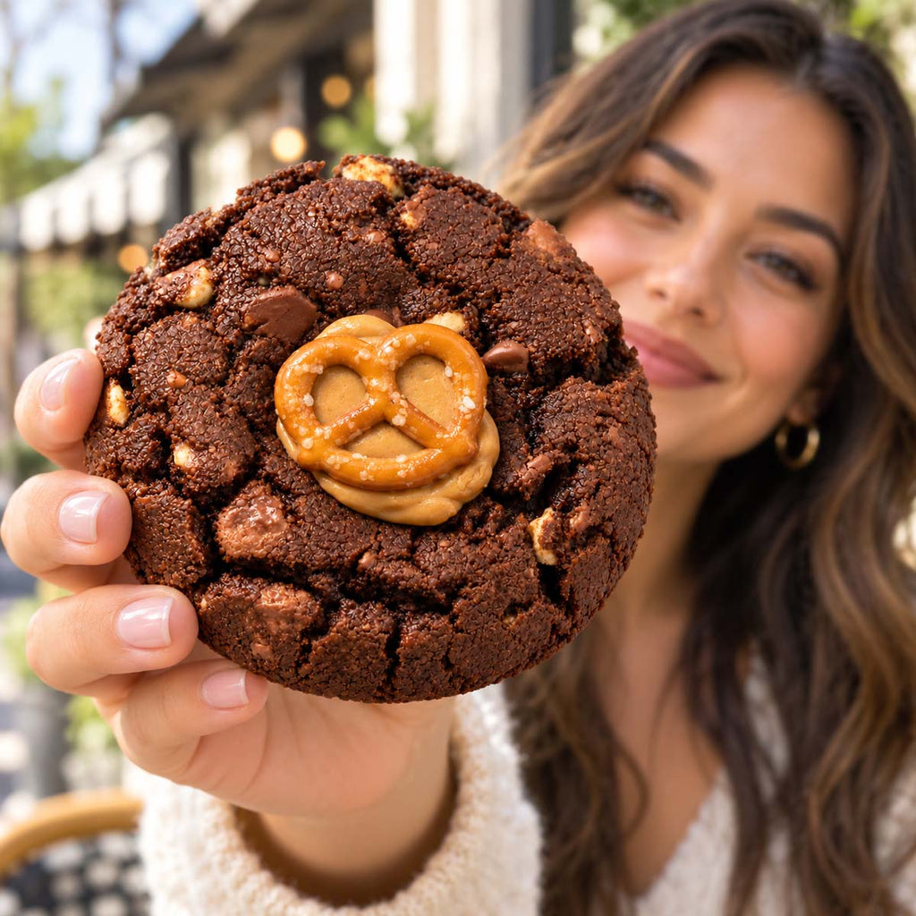 Thick Triple Chocolate Peanut Butter New York Style Cookie 150g