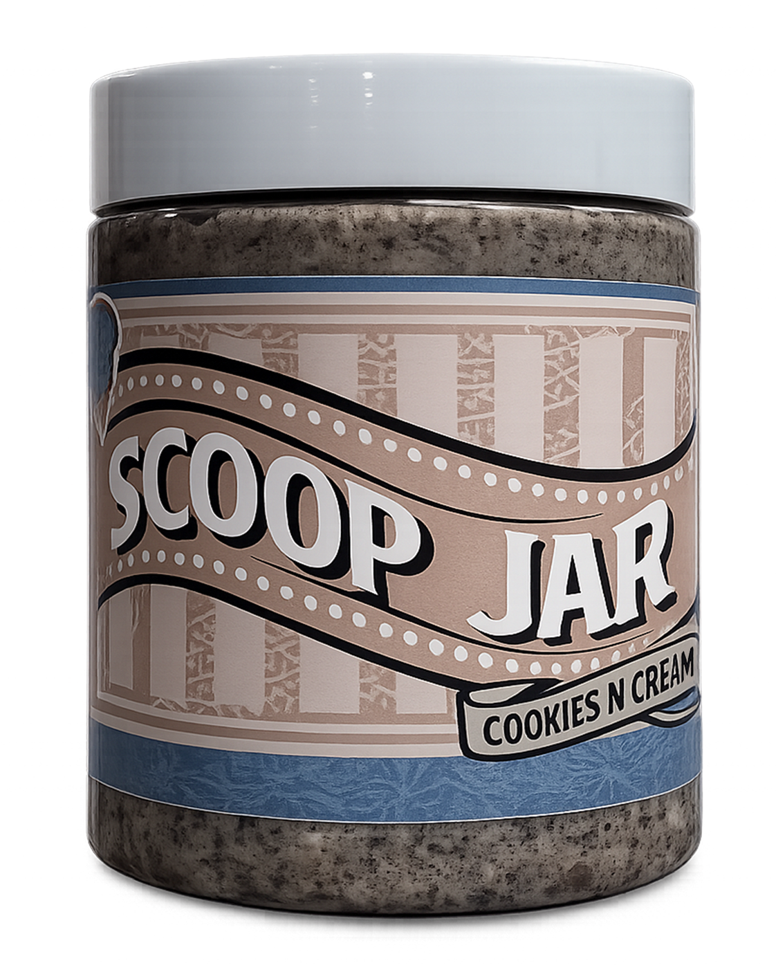 Cookies N Cream Scoop Crunch Jar | Oreo & Kataifi