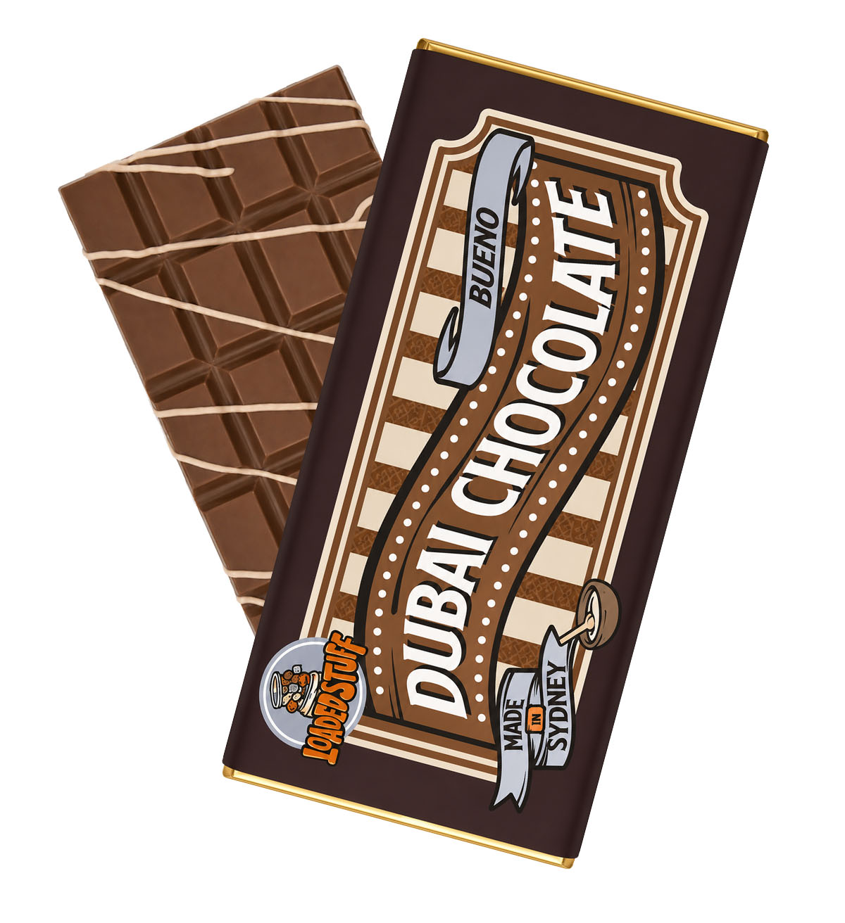 Bueno Dubai Chocolate Bar Thick 200g