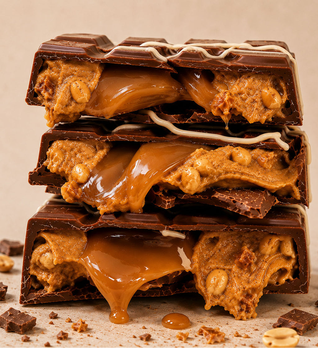 Caramel Peanut Butter Dubai Chocolate Bar Thick 220g