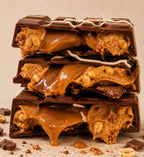 Caramel Peanut Butter Dubai Chocolate Bar Thick 220g