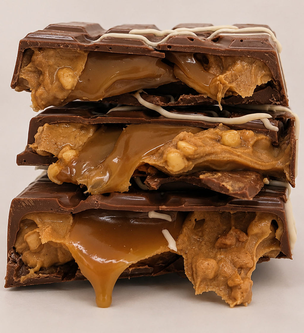 Caramel Peanut Butter Dubai Chocolate Bar Thick 220g
