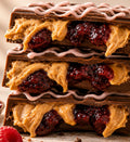 Peanut Butter Raspberry Jam Dubai Chocolate Bar 220g