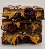 Raspberry Peanut Butter Dubai Chocolate Bar Thick 220g