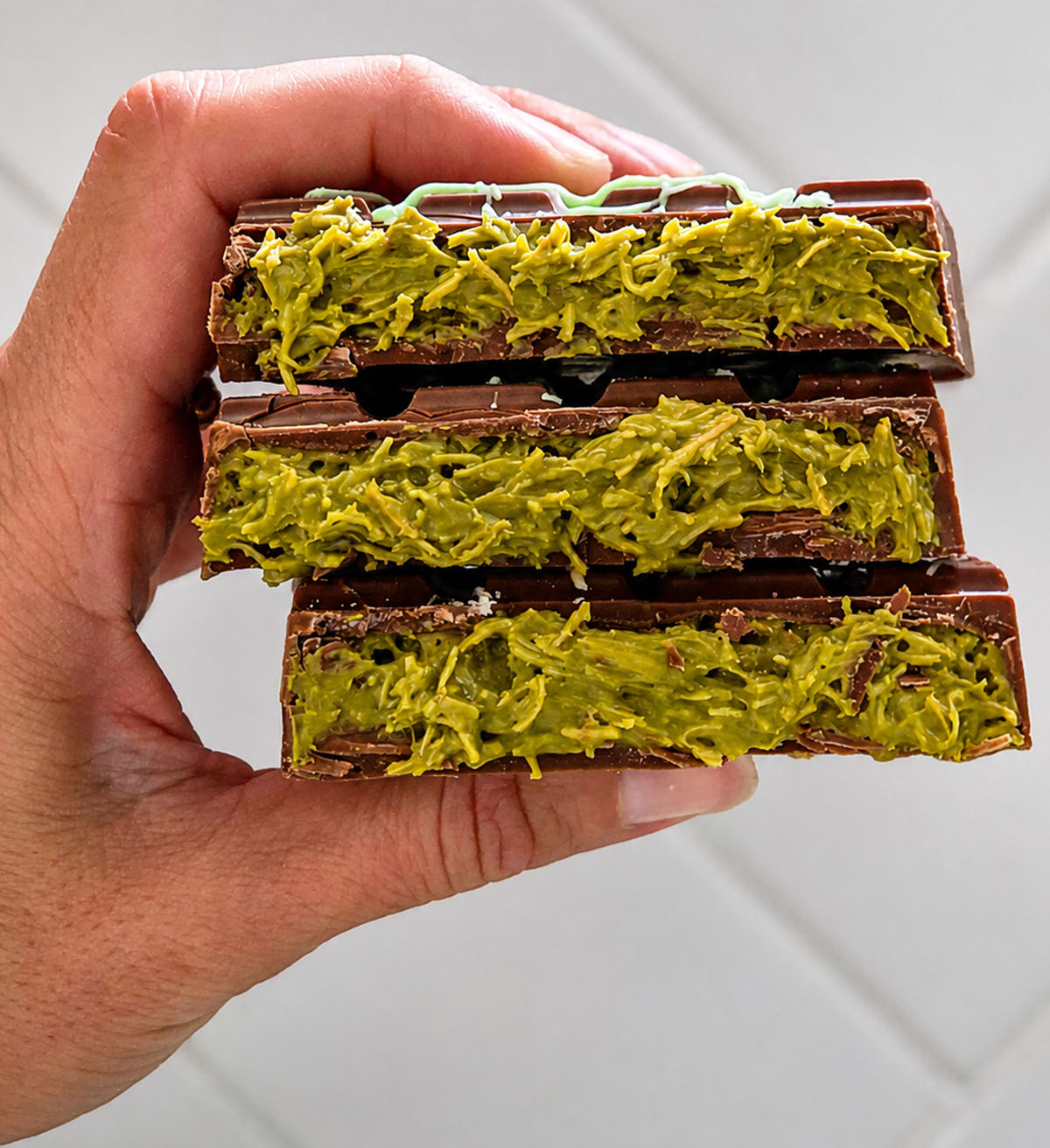 Pistachio Dubai Chocolate Bar Thick 220g