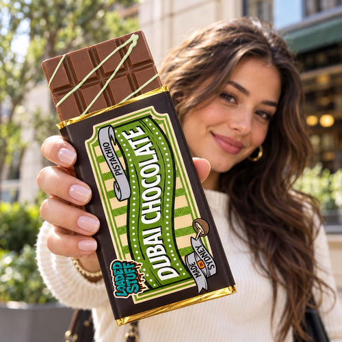 Pistachio Dubai Chocolate Bar 220g