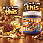 Golden Hazelnut Chocolate Spread | Ferrero Rocher Inspired