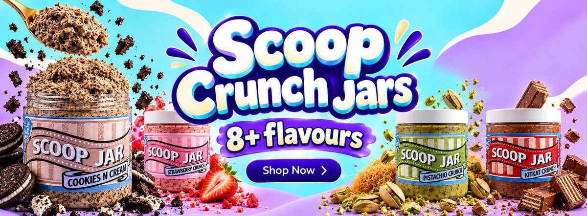 Scoop Crunch Jar Banner