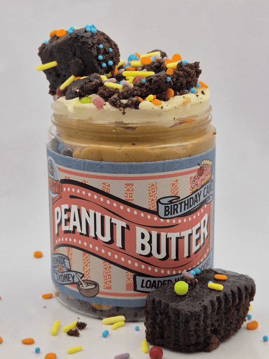 Birthday Cake Peanut Butter Dessert Jar