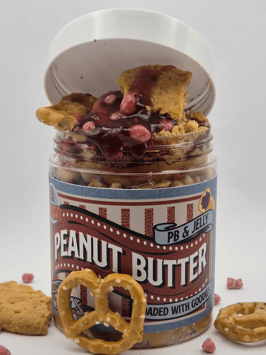 Jelly & Pretzel Peanut Butter Dessert Jar