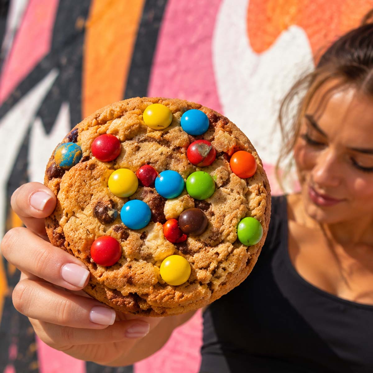 Thick M&M's & Oreo New York Style Cookie 150g
