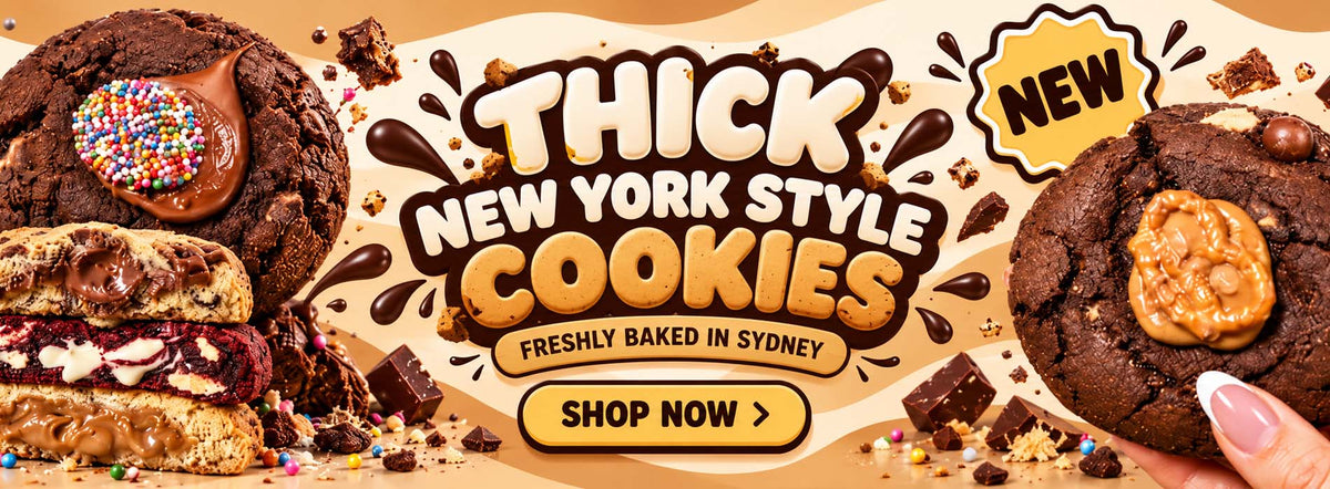 Thick New York Style Cookies
