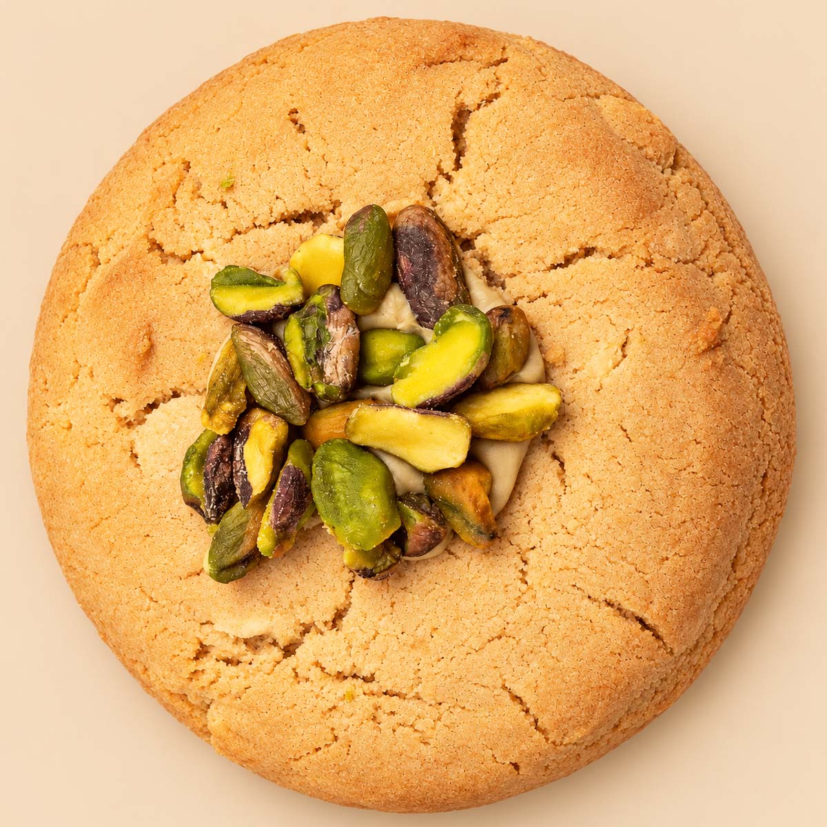 Thick Pistachio White Chocolate New York Style Cookie 150g