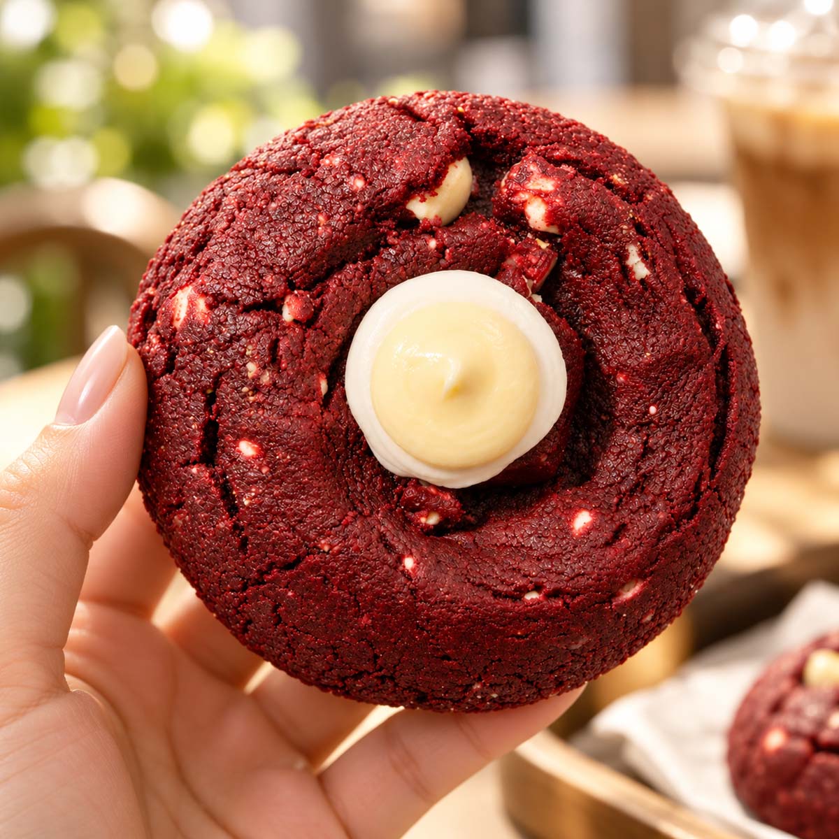 Thick Red Velvet Cheesecake New York Style Cookie 150g