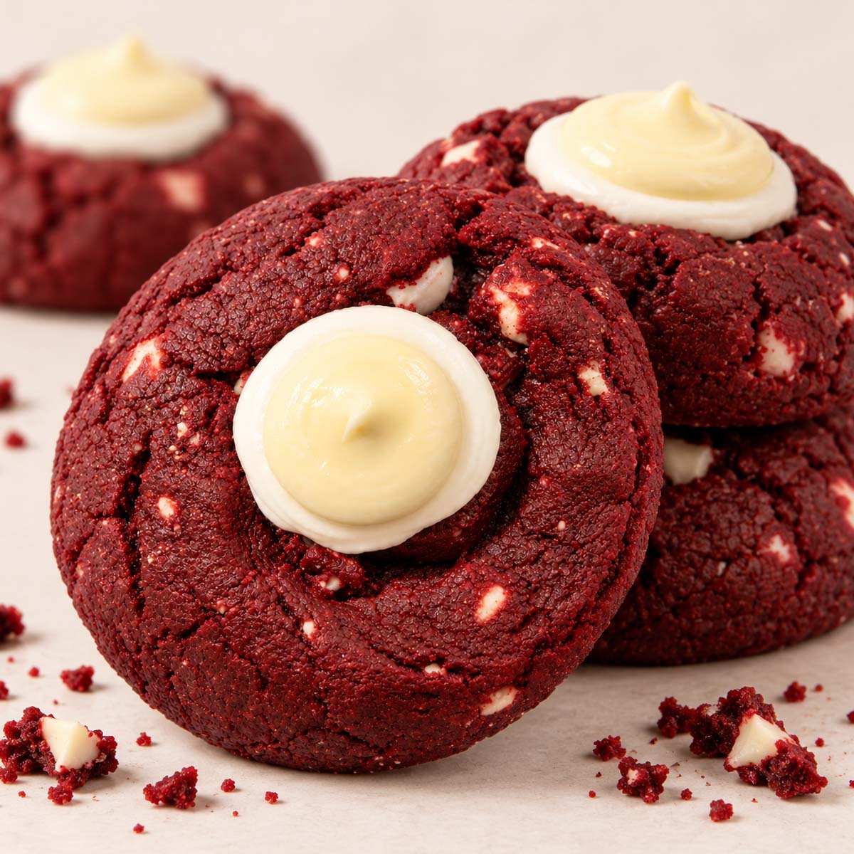 Thick Red Velvet Cheesecake New York Style Cookie 150g