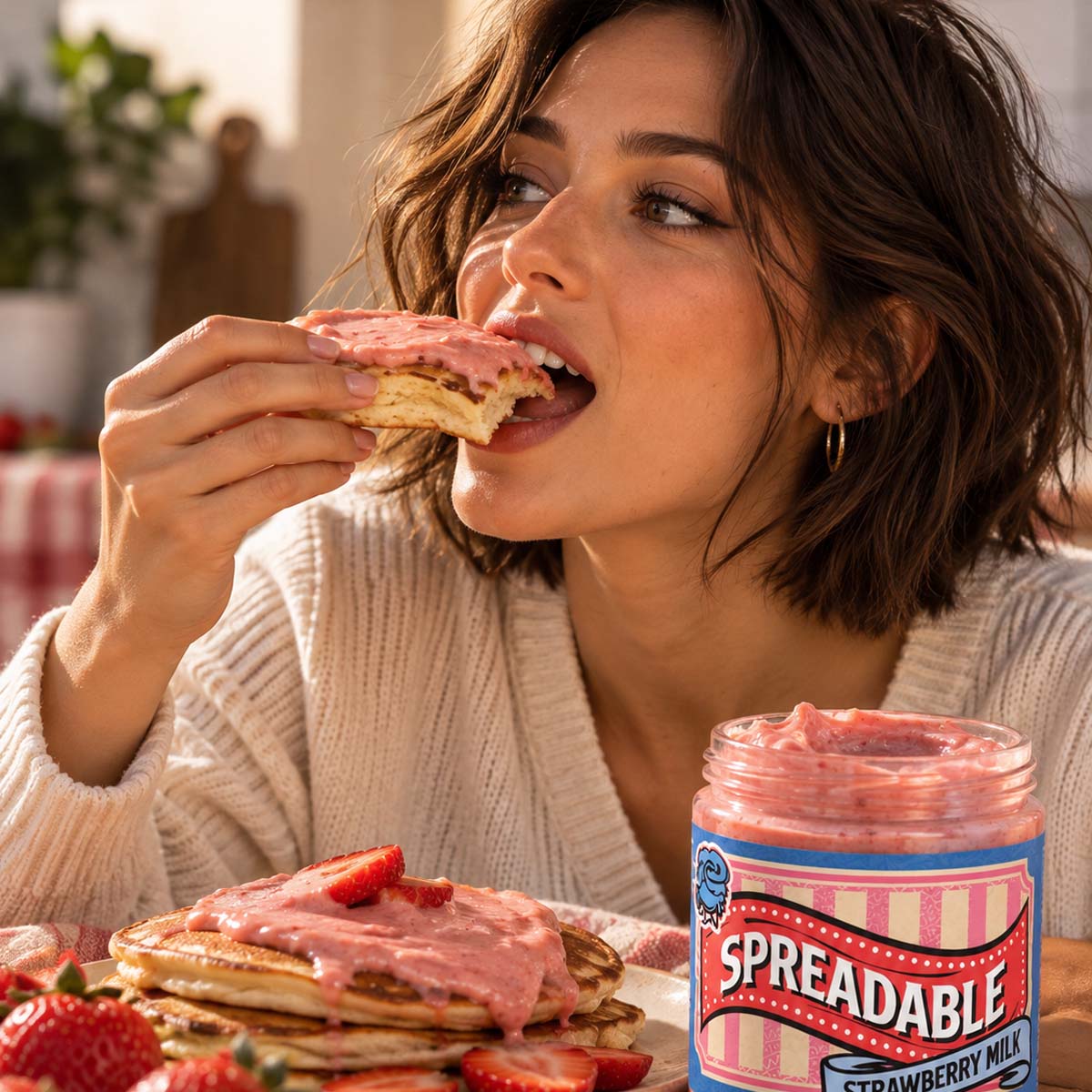Strawberry Raspberry Popping Candy Spread