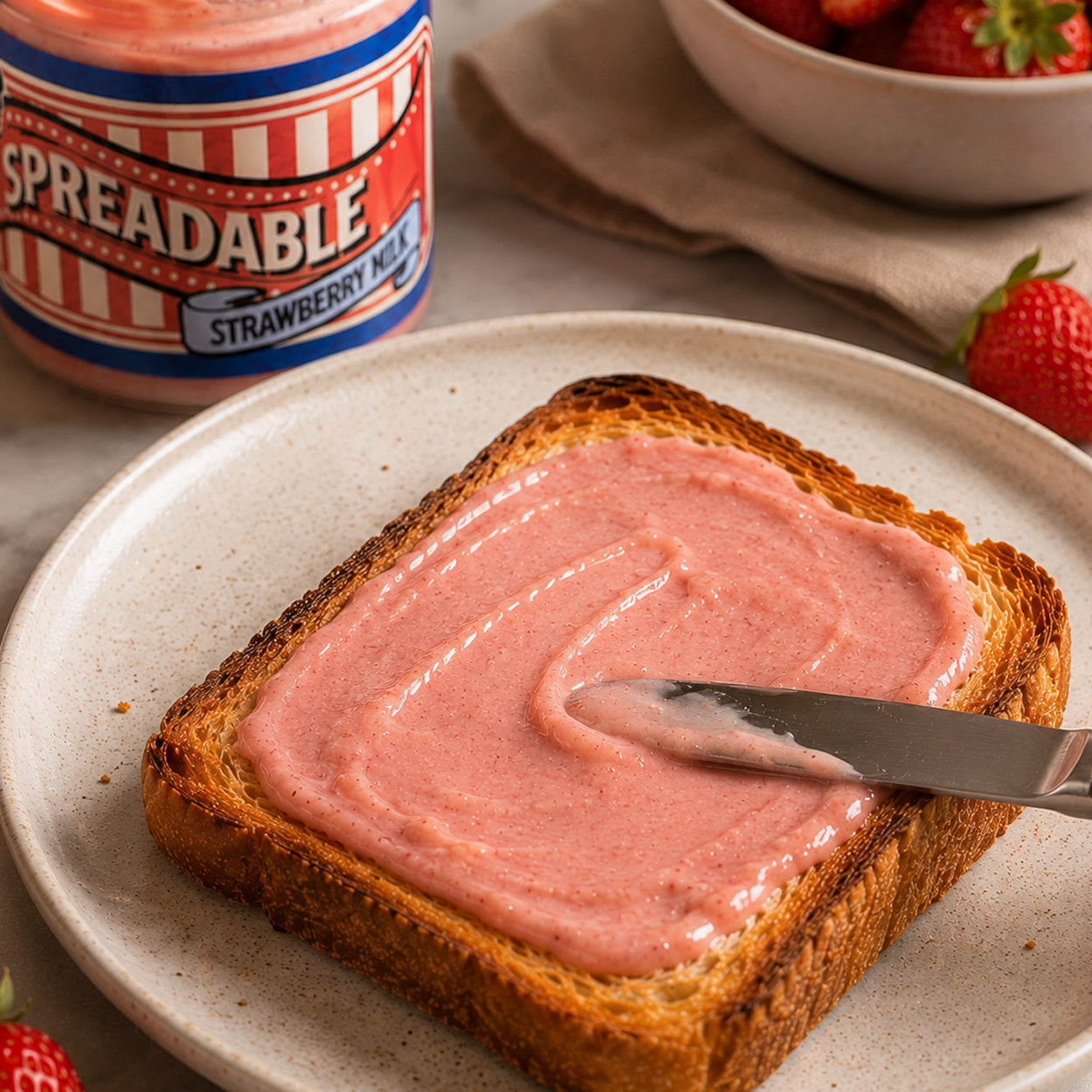 Strawberry Milk Spread