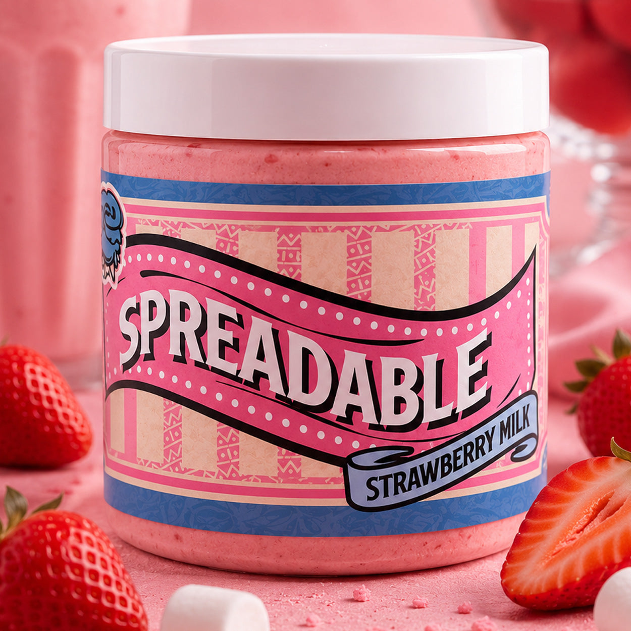 Strawberry Milk Spread