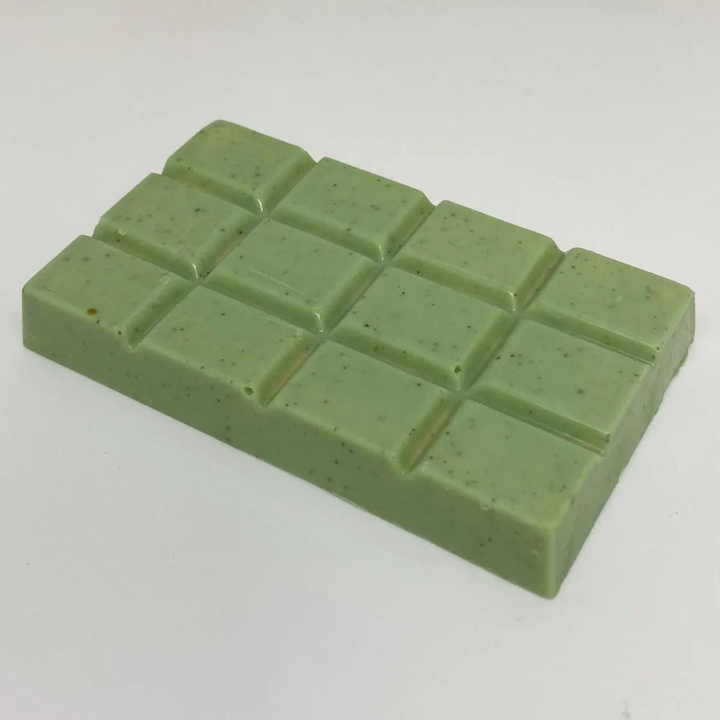 Matcha White Chocolate with Strawberry Cream Filling
