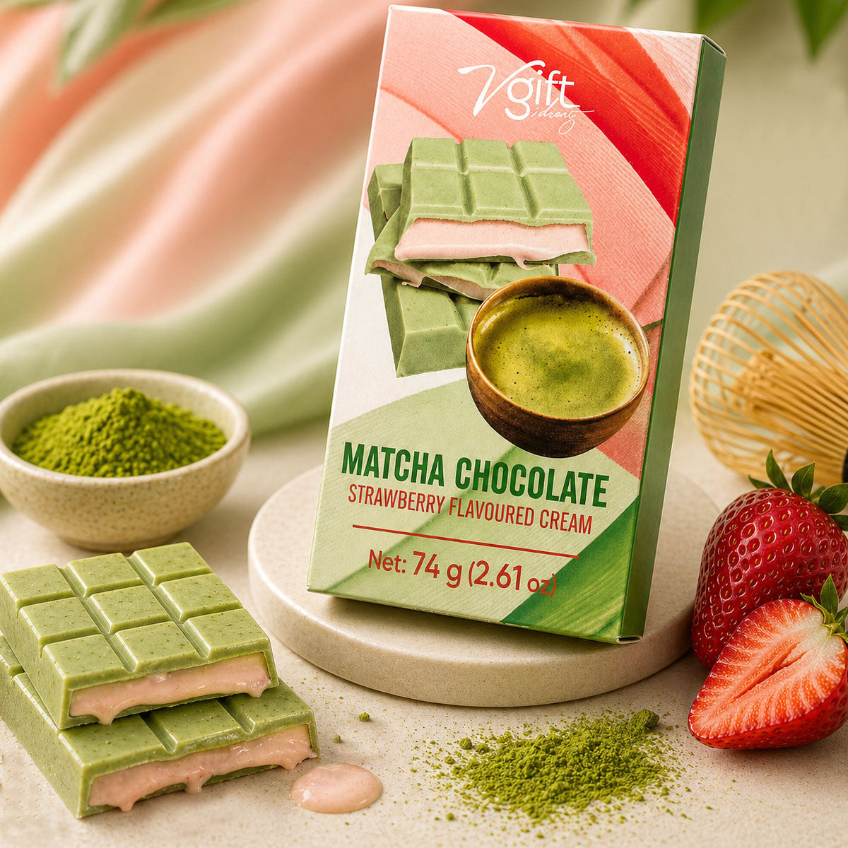 Matcha Chocolate Bars Australia | Loaded Stuff